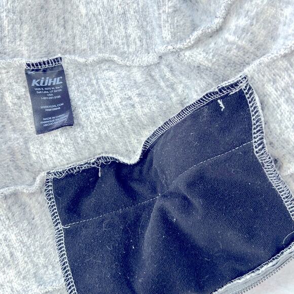 Kuhl Alaska Long Zip Front Sweater Jacket Heather Gray Black Marbled Size Small - Picture 11 of 16